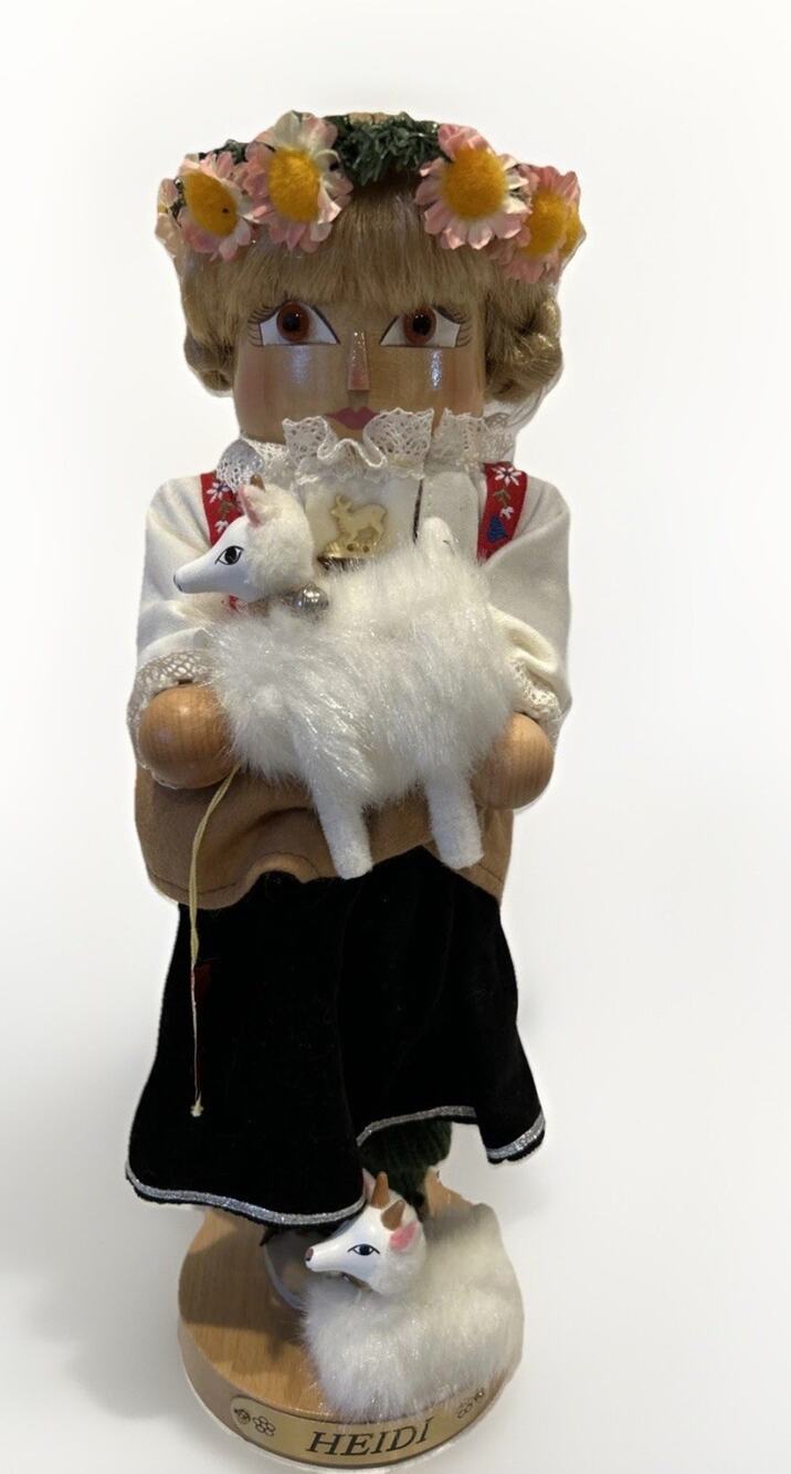 STEINBACH NUTCRACKER - HEIDI AND HER SHEEP